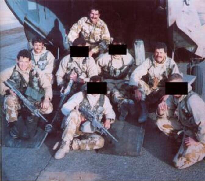 Bravo Two Zero group before insertion